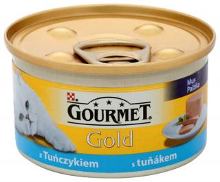 Gourmet Gold Karma z tuńczykiem w postaci musu dla kota 85g