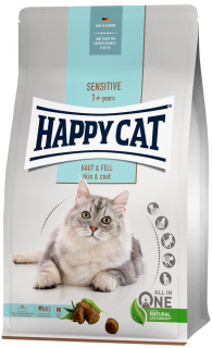 Happy Cat Adult Sensitive SkinCoat Karma dla kota 4kg