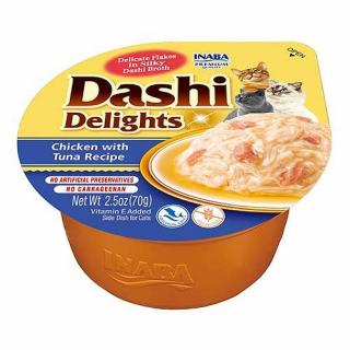 Inaba Ciao Dashi Recipe Delights ChickenTuna Karma z kurczakiem i tuńczykiem 70g