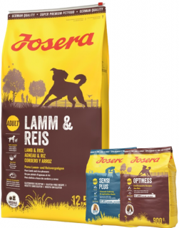 Josera LambRice Karma z jagnięciną dla psa 12.5kg + 2x900g GRATIS