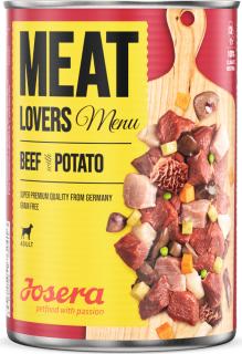 Josera Meat Lovers Menu BeefPotato Karma z wołowiną dla psa 400g