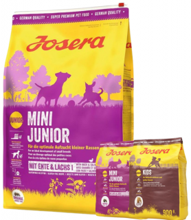 Josera Mini Junior Karma dla szczeniaka 10kg + 2x900g GRATIS