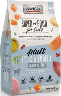 Mac's Cat Adult SalmonTrout Karma z łososiem i pstrągiem dla kota 7kg