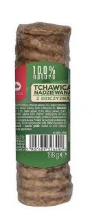 Maced Tchawica mała nadziewana z dziczyzną dla psa 120g