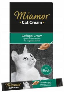 Miamor Przysmak Cat Cream Geflugel-Cream dla kota op. 90g