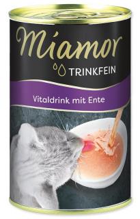 Miamor Przysmak Trinkfein Vitaldrink mit Ente z kaczką dla kota op. 135ml