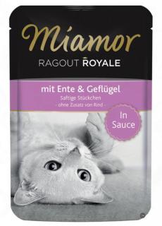 Miamor Ragout Royale Karma z kaczką i drobiem dla kota 100g