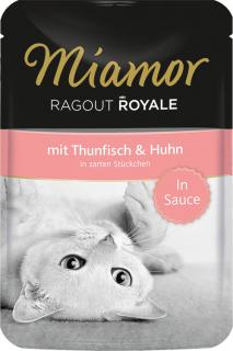Miamor Ragout Royale Karma z tuńczykiem i kurczakiem dla kota 100g