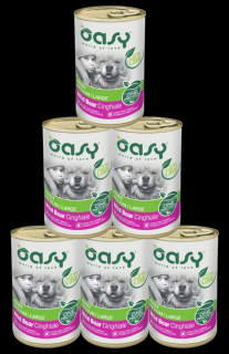 Oasy One Protein Adult Medium/Large Wild Boar Karma z dziczyzną dla psa 12x400g PAKIET