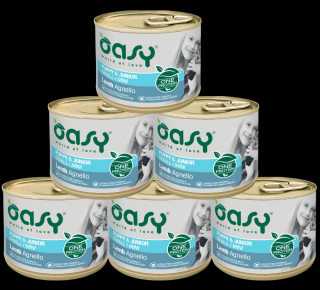 Oasy One Protein Puppy Mini Lamb Karma z jagnięciną dla szczeniaka 24x200g PAKIET