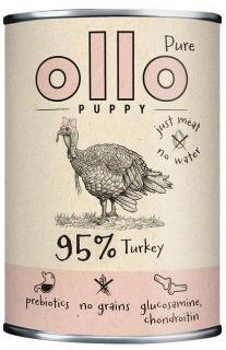Ollo Pure Turkey Puppy Karma z indykiem dla szczeniaka 400g