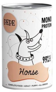 Paka Zwierzaka Mono Protein Horse PEPE Karma z koniną 400g