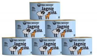 Paka Zwierzaka Mono Protein Karma z jagnieciną dla kota 6x200g PAKIET