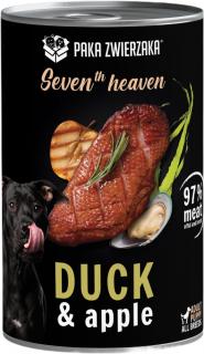Paka Zwierzaka Seventh Heaven DuckApple Karma z kaczką dla psa 400g