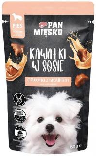 Pan Mięsko Karma z cielęciną i krolikiem dla psa 150g