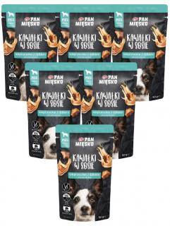 Pan Mięsko Karma z wieprzowiną i dzikiem dla psa 10x150g PAKIET