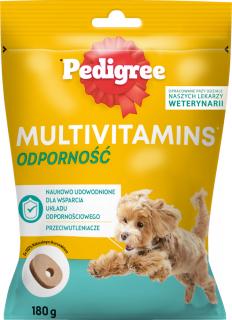 Pedigree Przysmak Multivitamins Odporność z kurczakiem dla psa op. 180g WYPRZEDAŻ