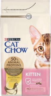 Purina Cat Chow Kitten Chicken Karma z kurczakiem dla kociąt 1.5kg WYPRZEDAŻ