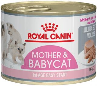 Royal Canin MotherBabycat Ultra Soft Mousse Karma dla kociąt 195g