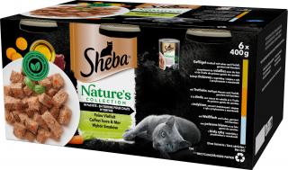 Sheba Nature's Collection Wybór Smaków Karma w pasztecie dla kota 6x400g