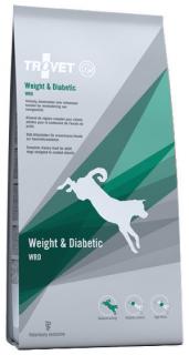 Trovet WeightDiabetic WRD Karma dla psa 2x12.5kg TANI ZESTAW