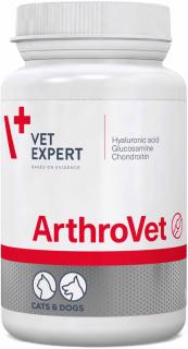 VetExpert ArthroVet dla psa i kota Suplement diety 90 tab.