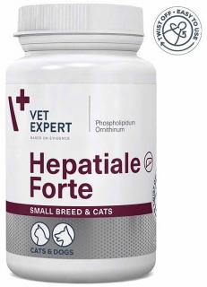 VetExpert Hepatiale Forte Small BreedCats dla psa i kota Suplement diety 40 kap.
