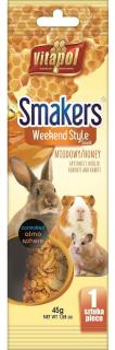 Vitapol Smakers Weekend Style Kolba miodowa dla gryzonia i królika 45g