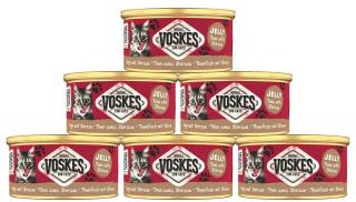 Voskes Original Jelly Tuna with Shirasu Salmon Karma z tuńczykiem i shirasukota dla kota 24x85g PAKIET