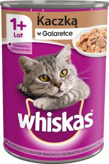 Whiskas Adult Karma z kaczką w galaretce dla kota 400g