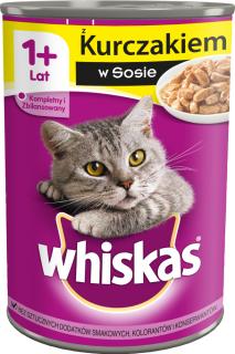 Whiskas Adult Karma z kurczakiem w sosie dla kota 400g