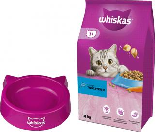 Whiskas Adult Karma z tuńczykiem dla kota 14kg + MISECZKA WHISKAS GRATIS