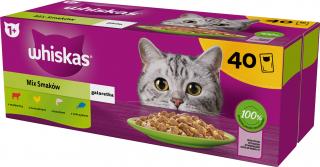 Whiskas Mix Smaków Karma w galaretce dla kota 40x85g