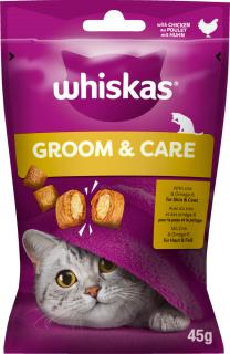 Whiskas Przysmak GroomCare Zdrowy Blask dla kota op. 45g