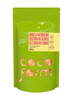 Coco Farm Morela naturalnie suszona na słońcu bez dodatku cukru 250g