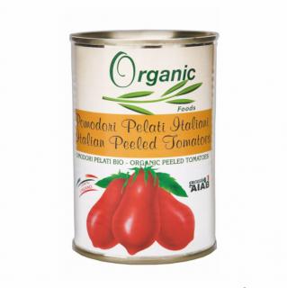 Ekologiczne włoskie pomidory bez skórki 240g