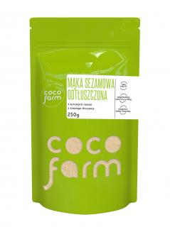 Mąka sezamowa odtłuszczona Coco Farm