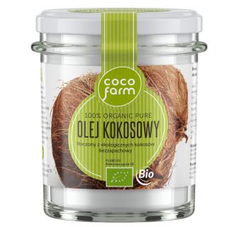 Olej kokosowy Organic Pure 240g Coco Farm