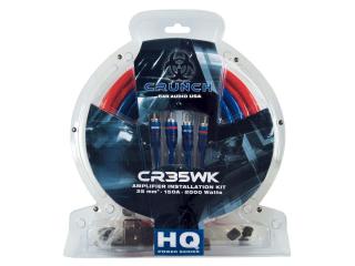 Crunch CR35WK - zestaw przewodów do montażu wzmacniacza, przekrój 35mm2