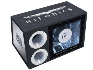 HiFonics ATL12BPS - skrzynia basowa bandpass, średnica subwoofera 12 cali - 30 cm, moc RMS 500 Wat, Impedancja 4 Ohm