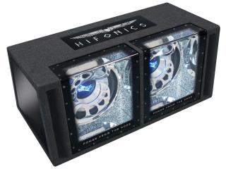 HiFonics BXi12Dual - skrzynia basowa podwójny bandpass, średnica subwoofera 2x 30 cm, moc RMS 800 Wat, Impedancja 2x4 Ohm