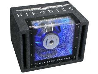 HiFonics TX8BPi - skrzynia basowa bandpass, średnica subwoofera 8 cali - 20 cm, moc RMS 300 Wat, Impedancja 4 Ohm