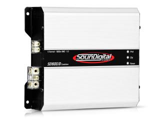 SounDigital  SD1600.1D-2Ohm EVO  - wzmacniacz monofoniczny moc 1600 W przy 2 Ohm
