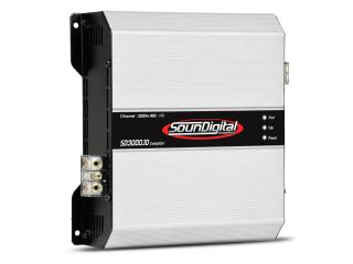 SounDigital  SD3000.1D-2Ohm EVO  - wzmacniacz monofoniczny moc 3000 W przy 2 Ohm
