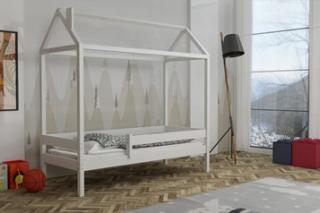 Łóżko dziecięce Domek 80x180 biały