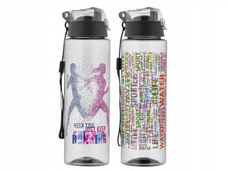 BIDON BUTELKA POJEMNIK DO NAPOI PLASTIKOWY 800 ML LYCIA