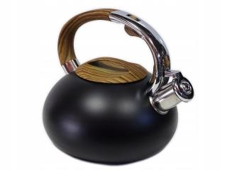 CZAJNIK NIERDZEWNY KONIGHOFFER DOUGLAS 2,5 L INDUKCJA GAZ METALOWY GWIZDEK