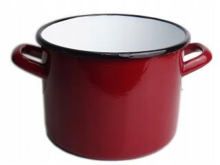 GARNEK EMALIOWANY INDUKCJA GAZ EMALIA PLESZEW 20 CM 4,7 L