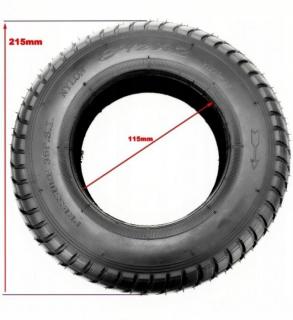 Opona 8 1/2 X 2 DO HULAJNOGI P1034 CZARNA DĘTKOWA