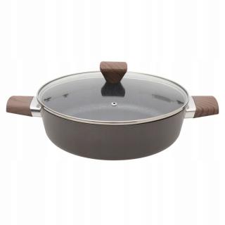 PATELNIA GŁĘBOKA 24 X 7 CM HOMEDELUX RONDEL GARNEK NISKI GREBLON C3 HD12470